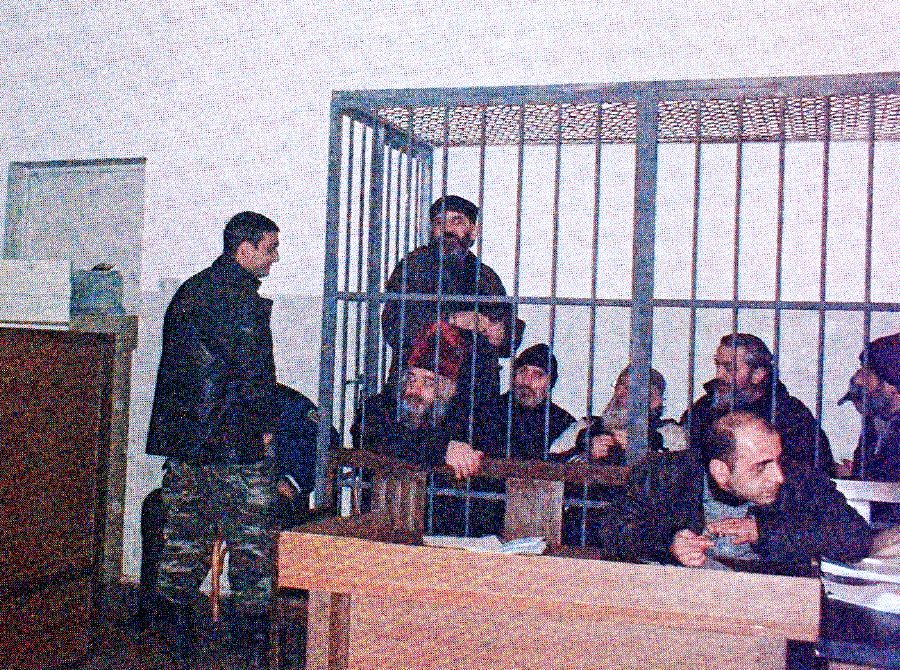 Swirho swa ntlawa wa Orthodox ni murhangeri wa swona, Vasili Mkalavishvili, swi khotsiwa