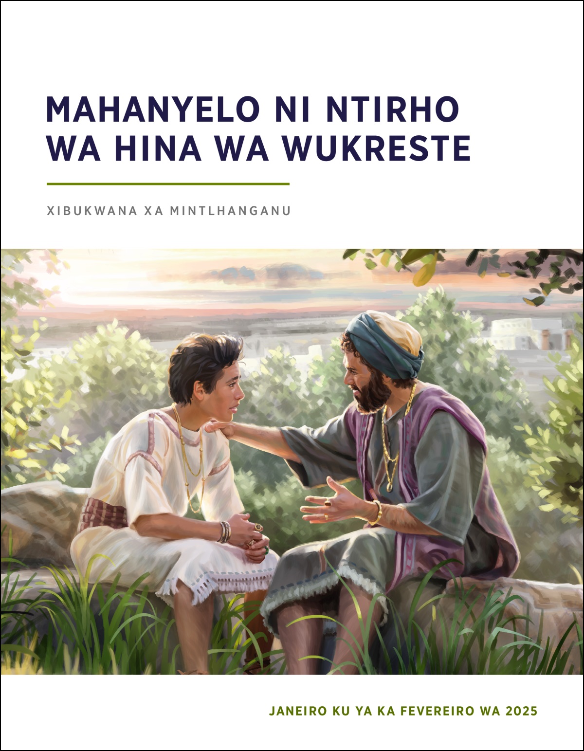 Hosi Solomoni na a tshamile ni n’wana wa yena a mu nyika switsundzuxu.