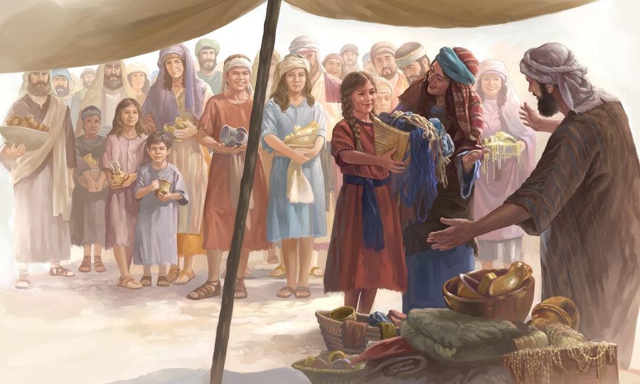 Israelitechaksï regalu ambe juásïndi paraksï jarhuajpeni tabernakuluni úni