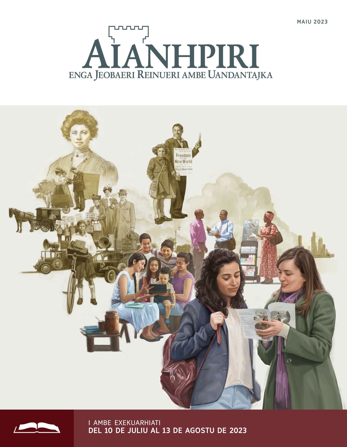 Aianhpiri (para jorhenguarhini), maiu 2023.