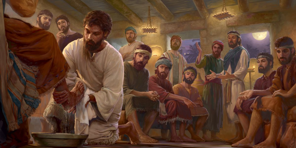 Yesu wakugeziska malundi ŵapositole ŵake