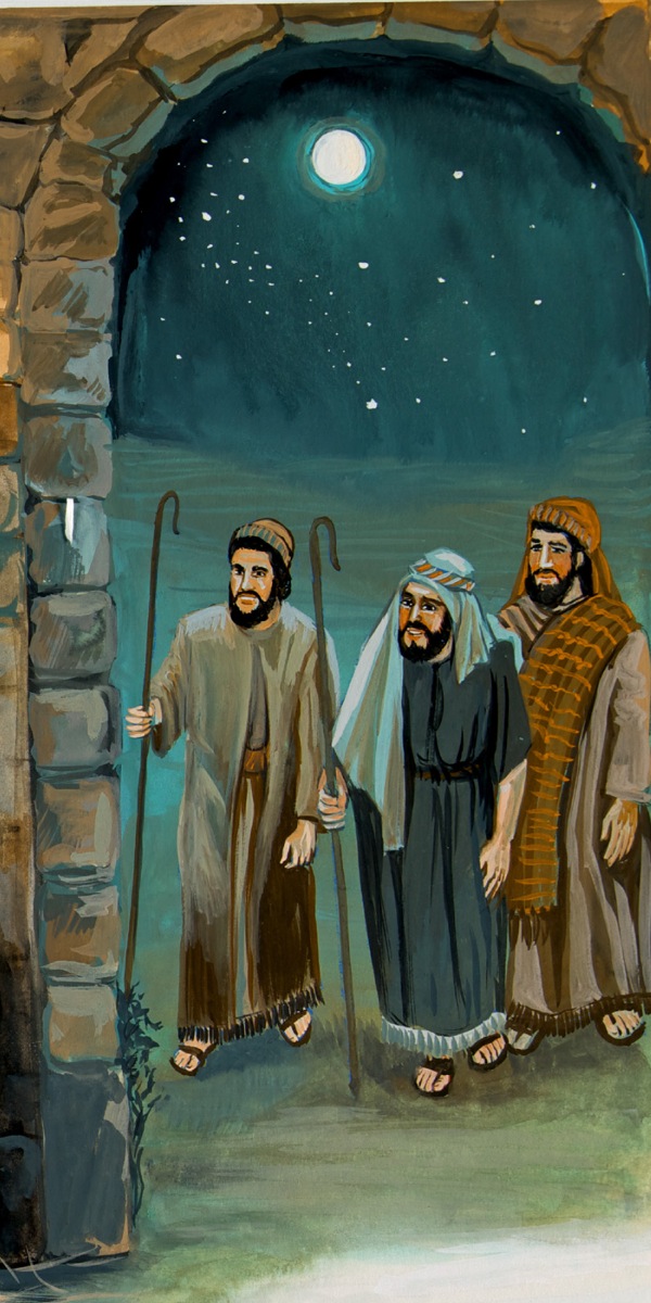 Ŵaliska ŵakufika ku Betelehemu kuti ŵawone Yesu