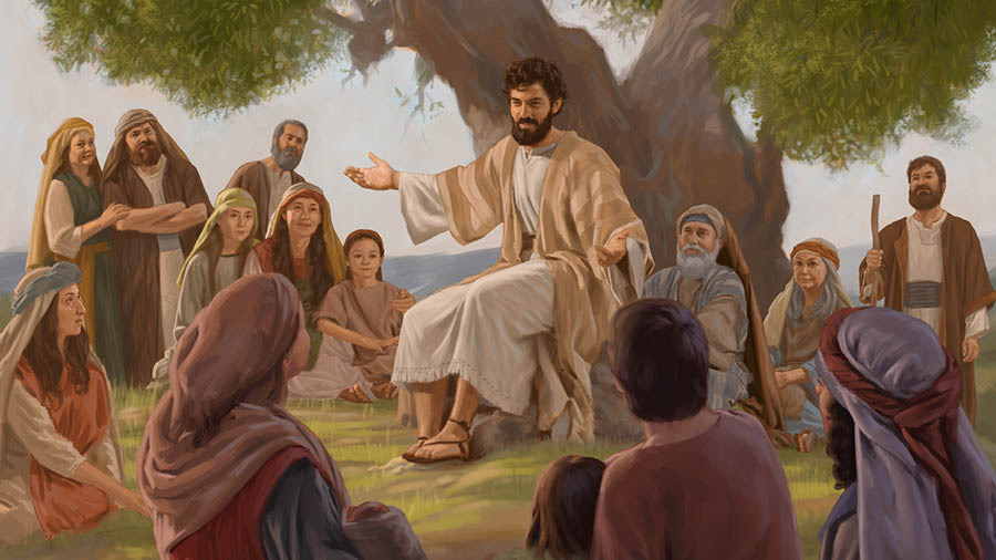Yesu wakuyowoya na wumba ukuru wa ŵanthu.