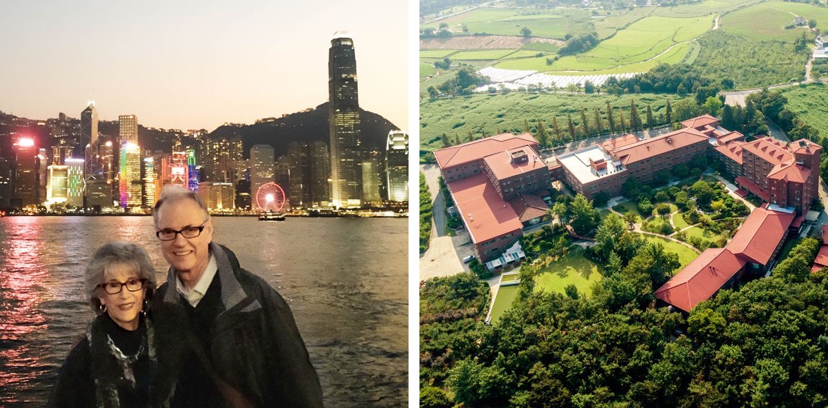 Chithuzi: 1. Reino na Lesli ŵali ku Hong Kong. 2. Ofesi ya munthavi ya Korea.