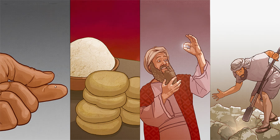 Tala fakatusa a Iesu e uiga ki te mea faka‵feta, te tino faipisinisi faimalaga, mo te koloa ‵funa