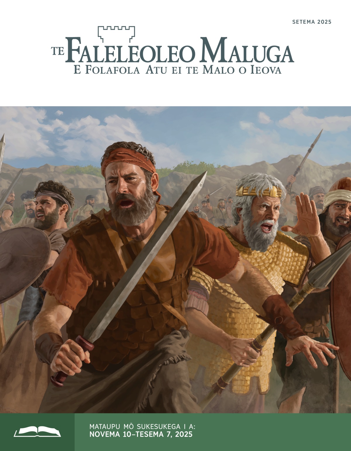 Ko Ionatana, Saulo, mo sotia Isalaelu e taua atu mo olotou pelu, tao, mo talita i te koga e fai ei te taua.