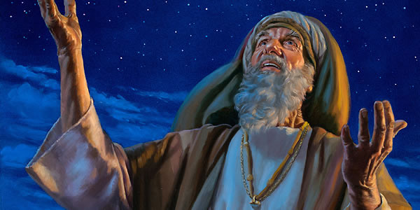 Abraham rehwɛ wim anadwo; ohu nsoromma bebree.