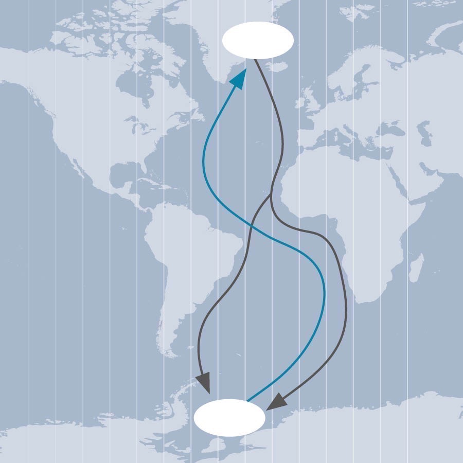 Sɛnea asomfena no tu fa Atlantic Po no so