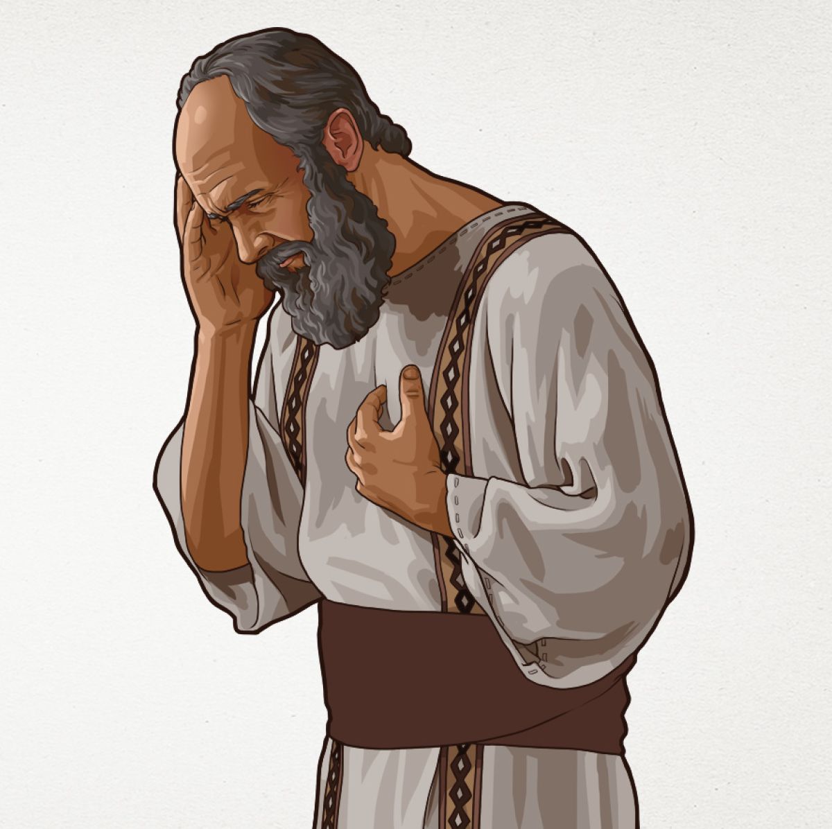 Ɔsomafo Paulo de ne nsa aso ne ti