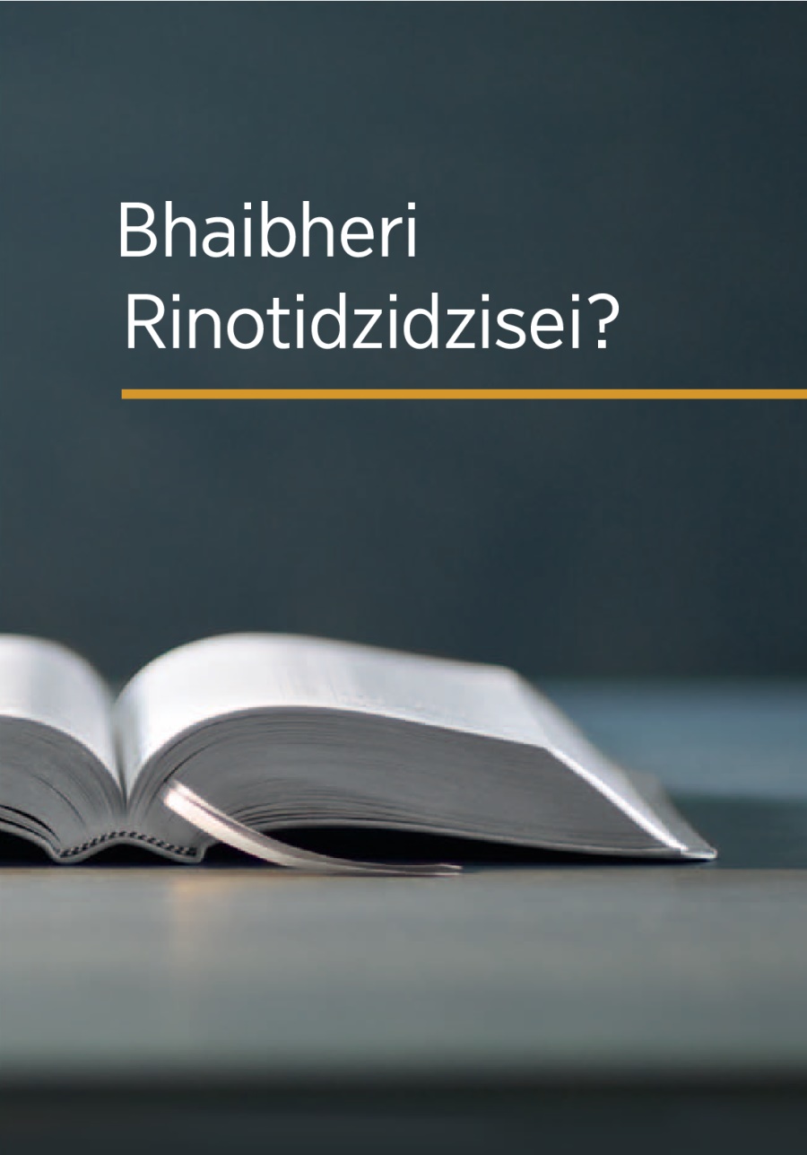 Bhuku rakazwi ‘Bhaibheri Rinotidzidzisei?’