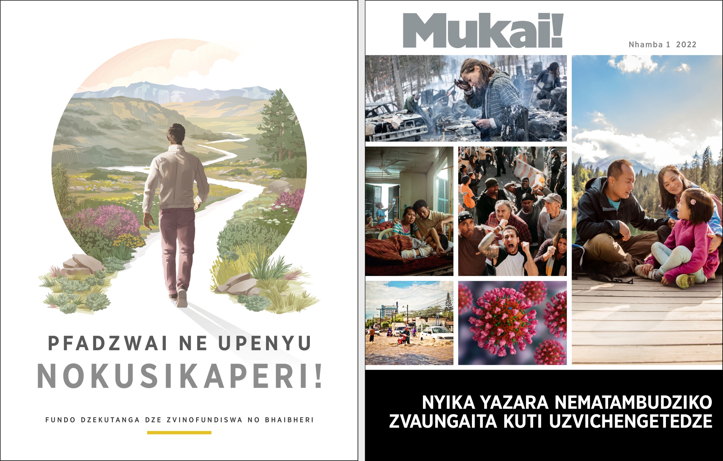 Bhurushura “Pfadzwai ne Upenyu Nokusikaperi!” uye “Mukai!” N.°  12022.