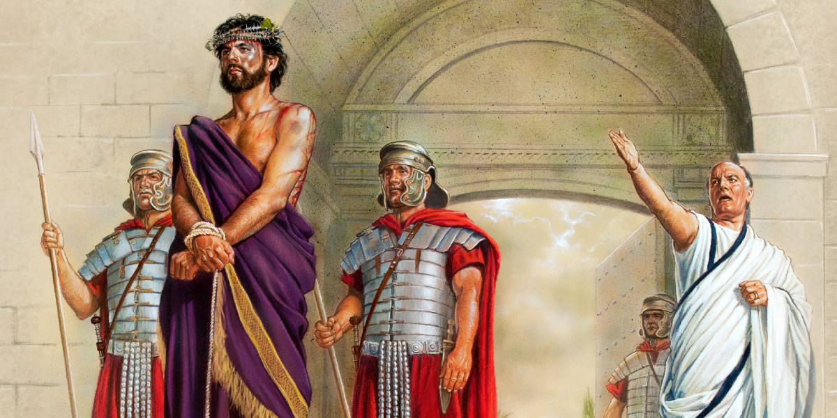 La xojbeik chʼix ta sjol li Jesuse xchiʼuk la slapbeik natil kʼuʼil ti lek kuxul stsajale, ikʼat lokʼel yuʼun Pilato