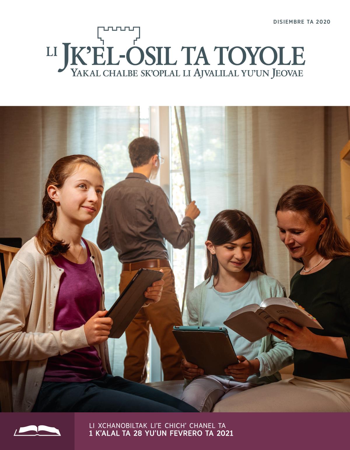 Li Jkʼel-osil ta toyole (sventa chichʼ chanel), disiembre ta 2020.