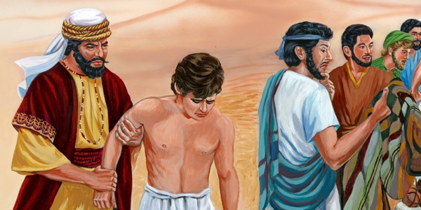 Joseph’s brothers sell him as a slave