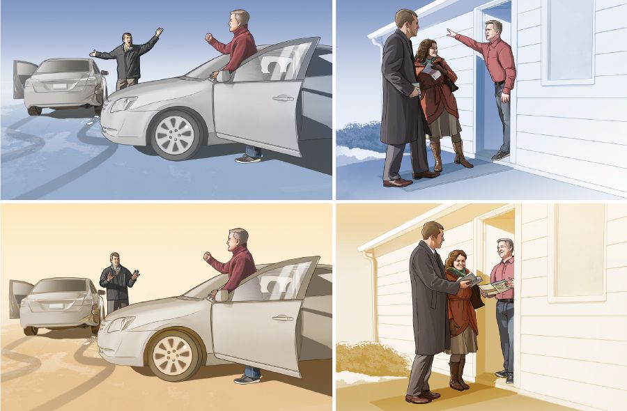Бурадәрниң вақирап-җақирған киши билән өзини қандақ тутқанлиғи кейин хизмәттә шу кишиниң бурадиримизни қандақ қарши алғанлиғиға тәсир қилди