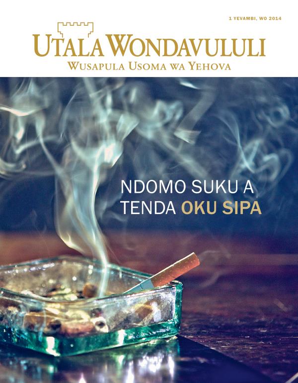 Osapi yo Koñoño Orevista Utala Wondavululi Yevambi wo 2014 | Ndomo Suku a Tenda Oku Sipa