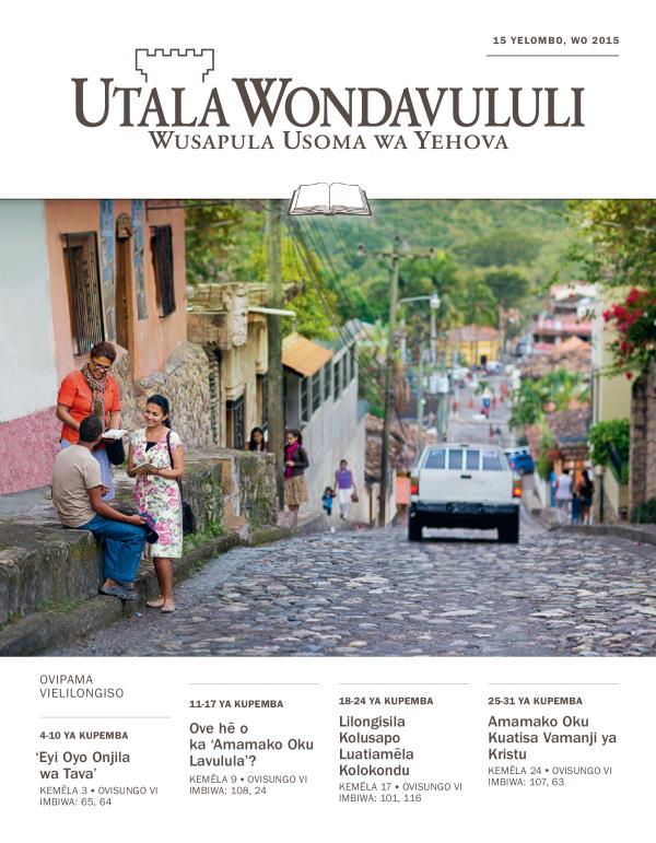 Olombangi Via Yehova vi kasi volokololo violupale luo Kopán, kofeka yo Hondura, oku kundila esapulo liolondaka viwa kulume umue