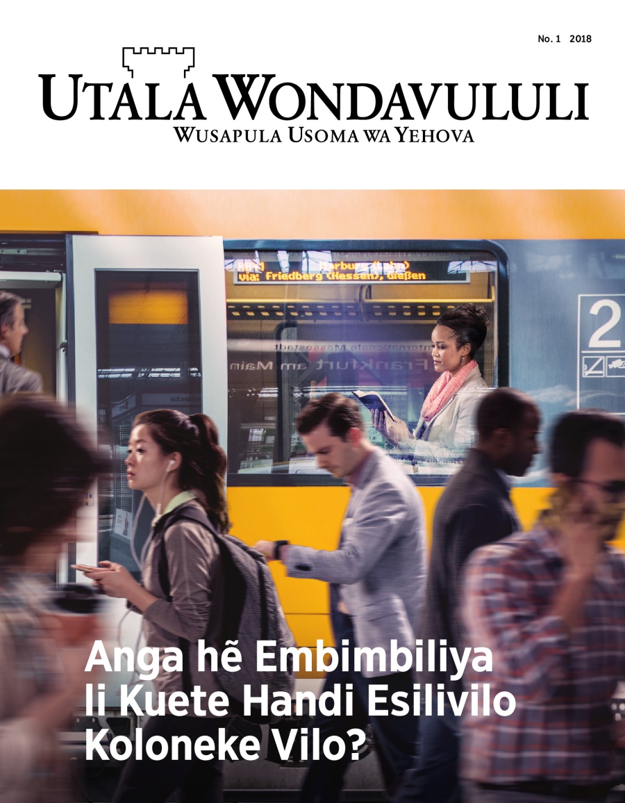 Utala Wondavululi, No. 1, 2018 | Anga hẽ Embimbiliya li Kuete Esilivilo Koloneke Vilo?
