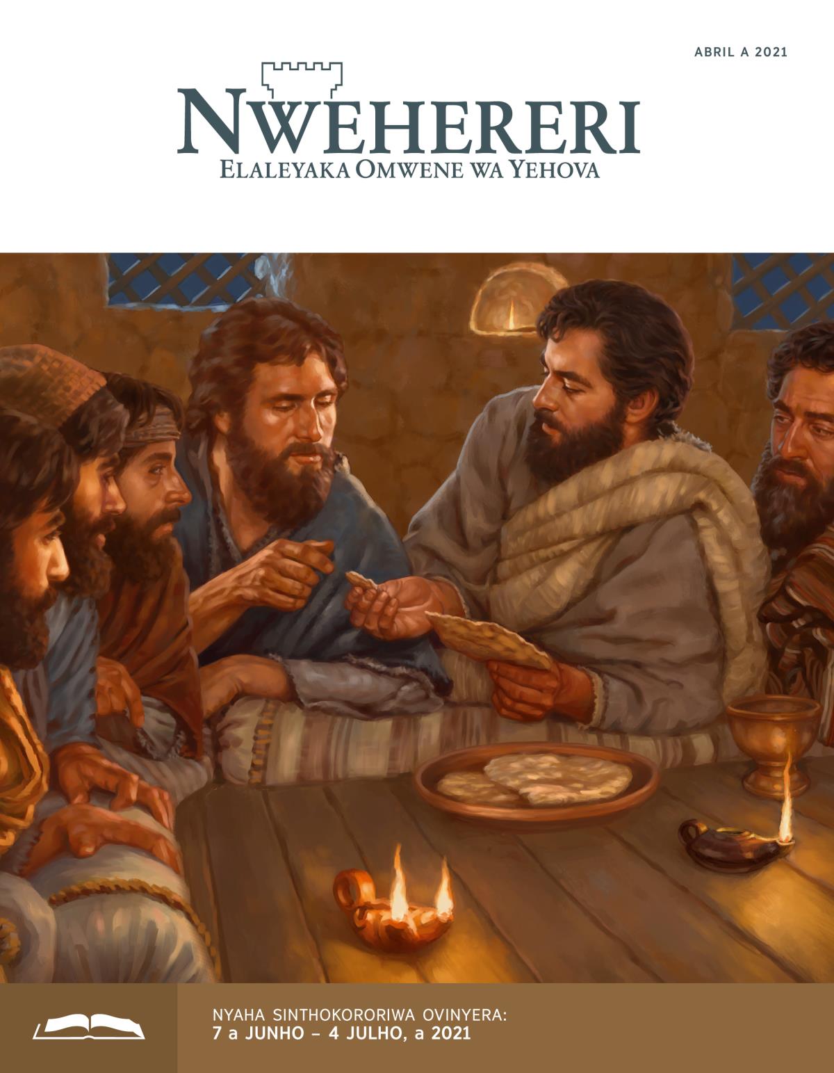 Nwehereri onsomeliwa, Abril 2021.