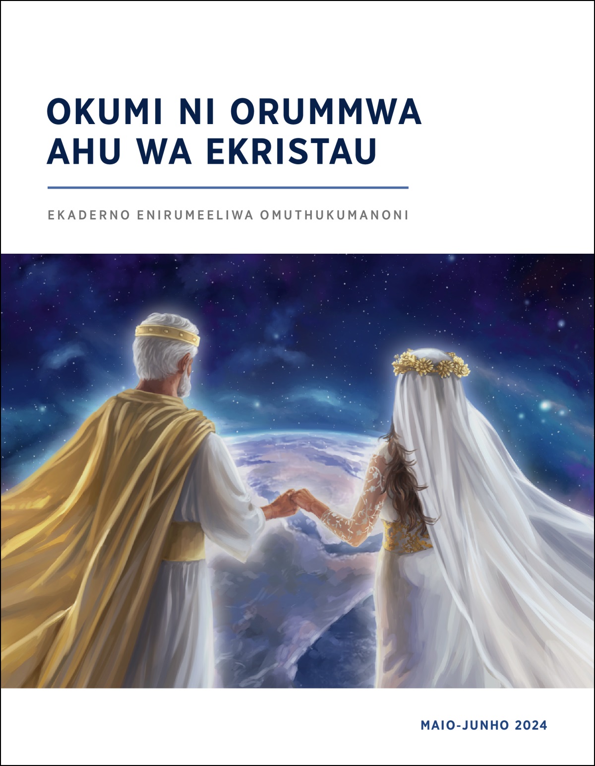 Yesu Kristu ni noiva awe a nthoonyeryo, eyo piiyo, makristau oothanliwa 144.000 awehaka elapo ya vathi.