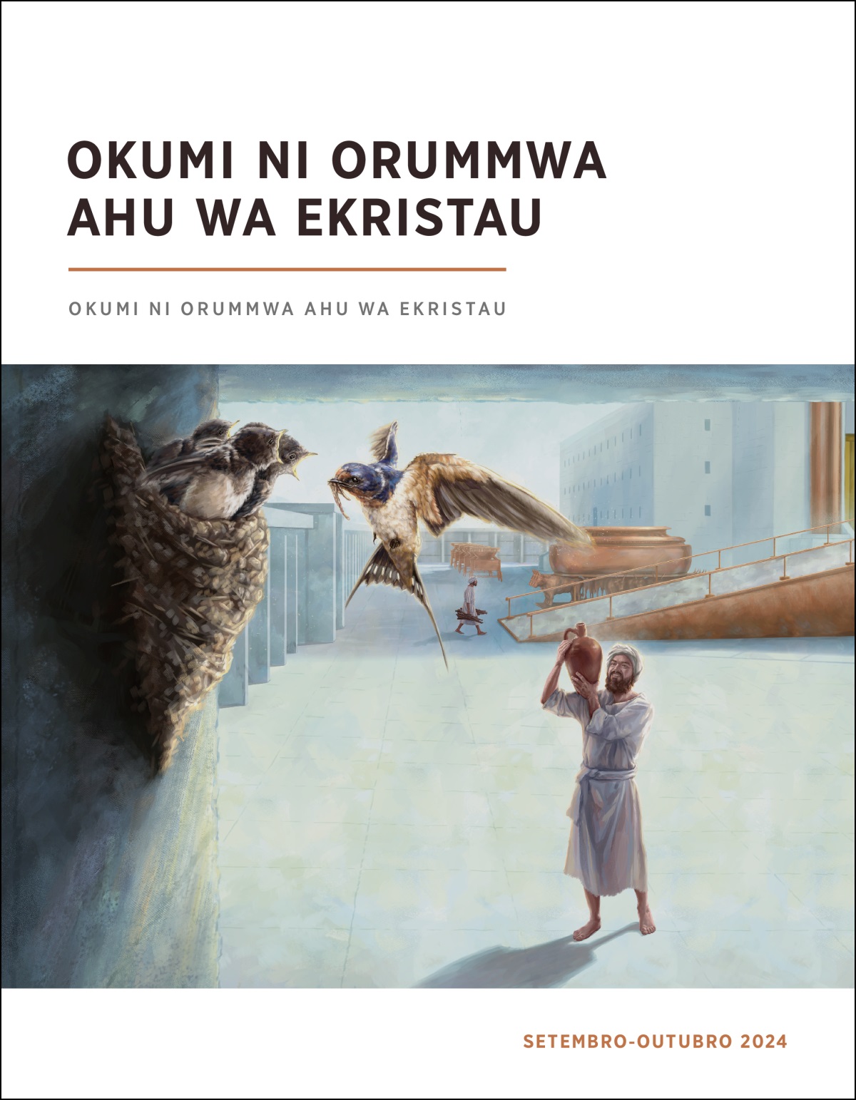 Mmosa a anamwane a Kora, owehaka epuru ya naakhaare eri vaxirini wa etemplo.