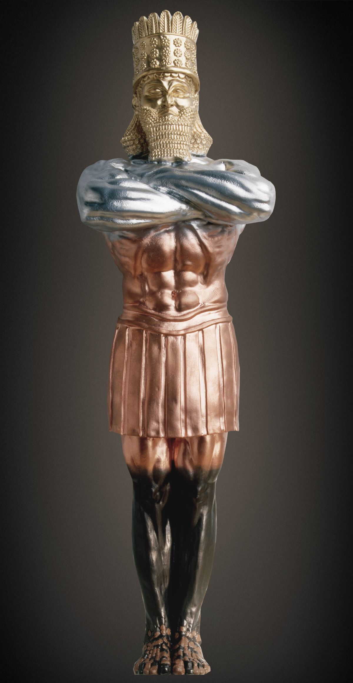La estatua enorme de la profecía de Daniel.