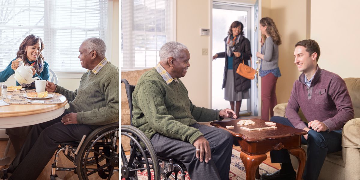 Brothers and sisters visit one sick brother