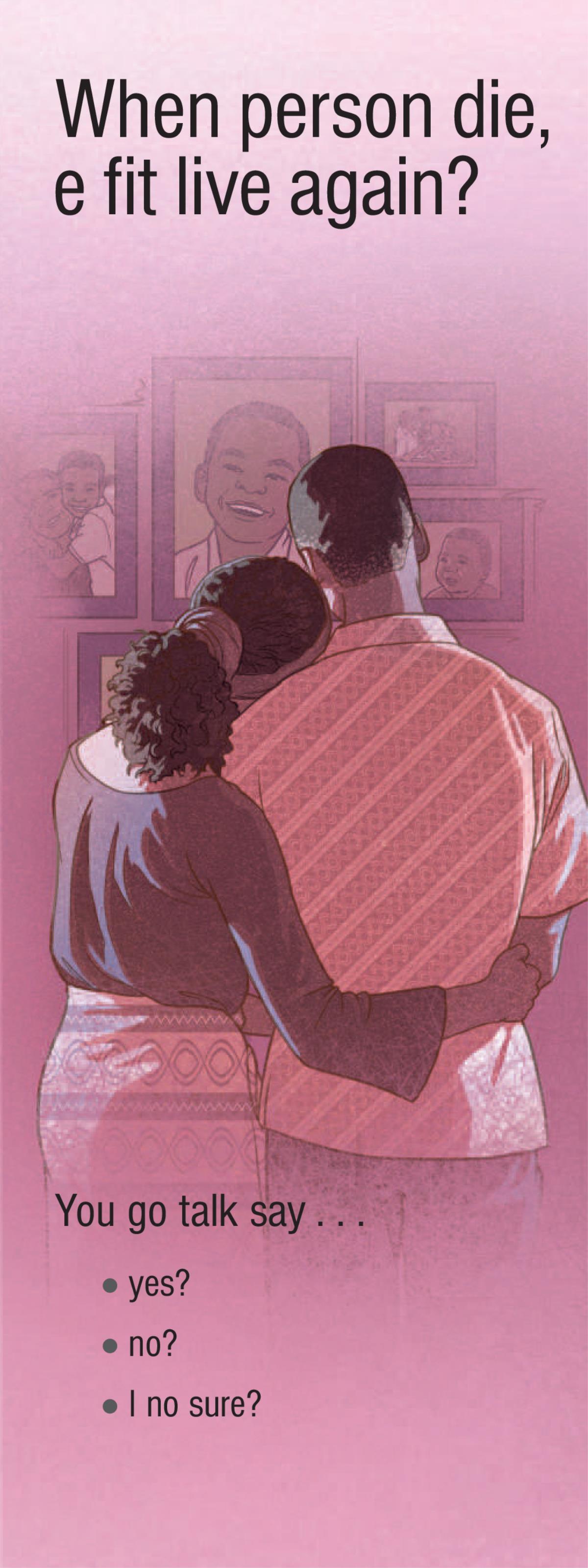 When Person Die, E Fit Live Again?