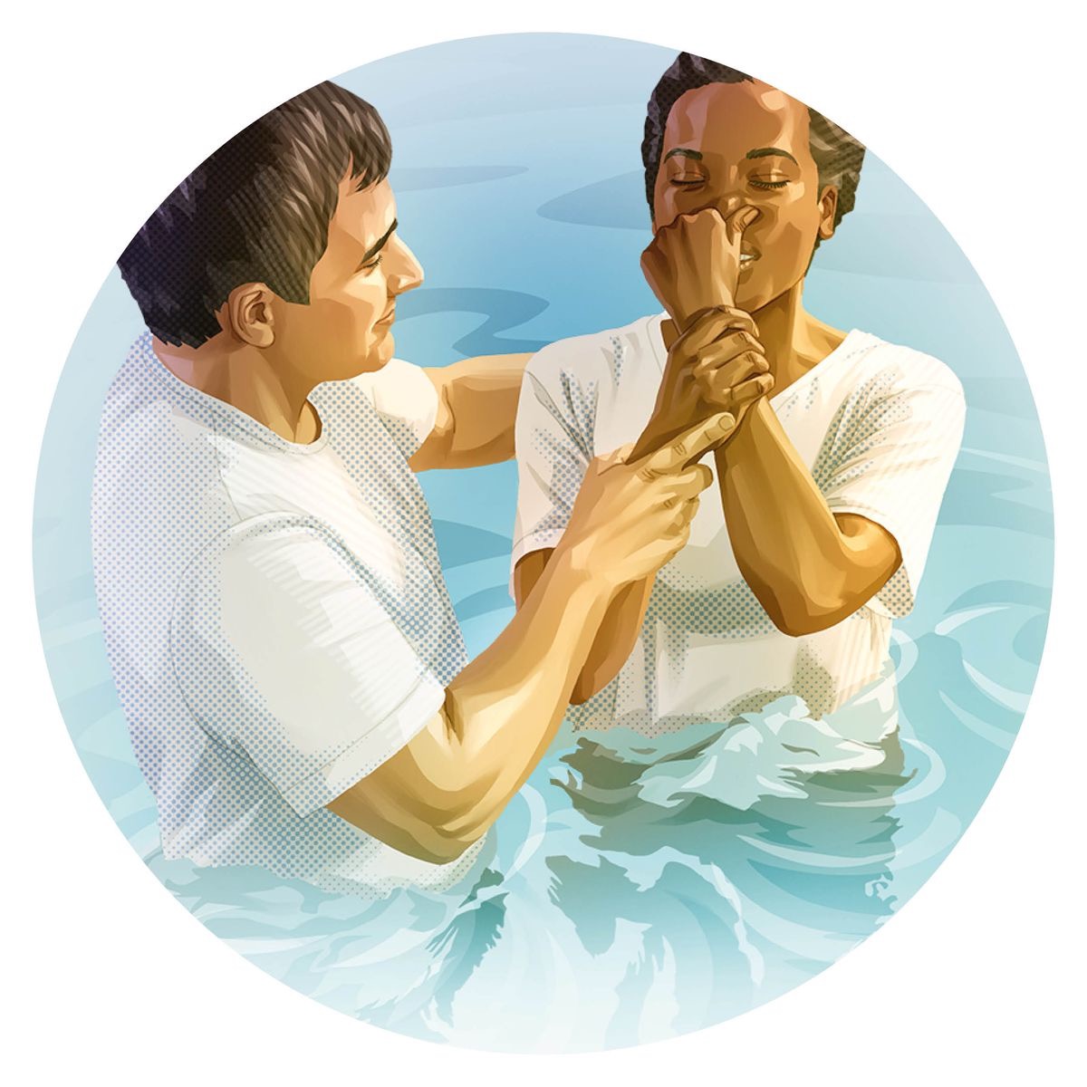 This sister de baptize.