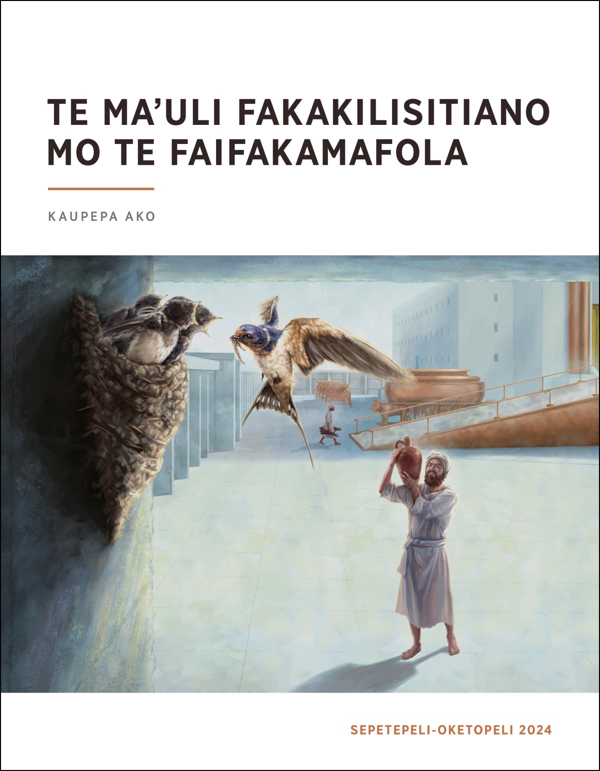 ʼE sio ia te foha ʼo Kole ki te moeʼaga ʼo te ʼu manulele ʼi te fale lotu.