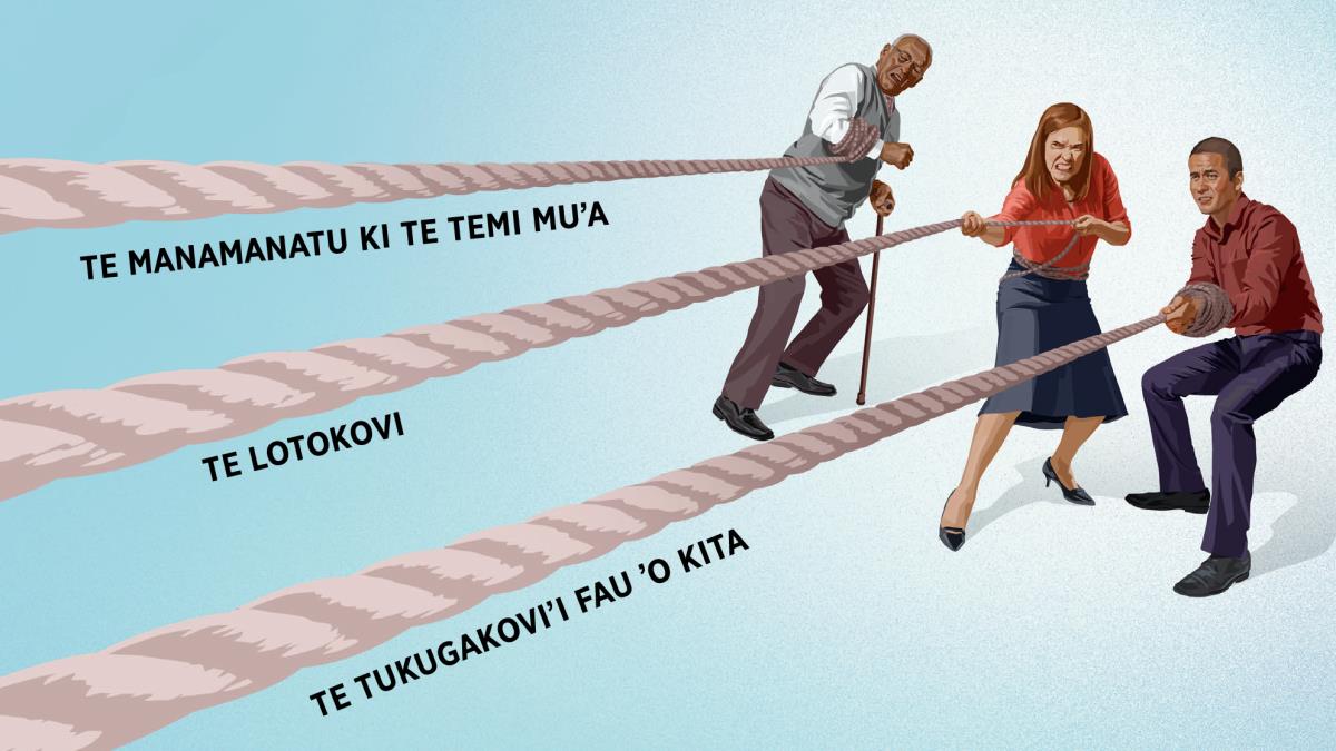 Ko he tehina kua vaivai matuʼa, mo he tuagaʼane pea mo he tehina kei tupulaga ʼe natou tahi toho he maea. ʼE tahi tohi ai ‘te manamanatu ki te temi muʼa,’ mo ‘te lotokovi’ pea mo ‘te tukugakoviʼi fau ʼo kita.’