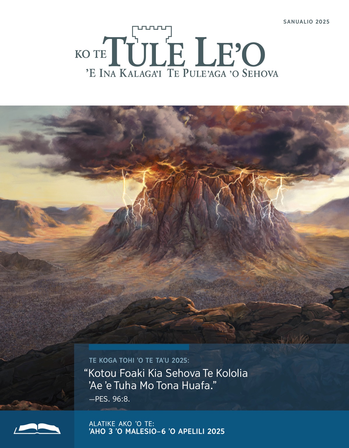 ʼE ʼaofi te tumutumu ʼo te moʼuga ʼo Sinai e he ʼu ʼao matolu, pea ʼe tapa lahi ai te hila. ʼE fakatahitahi te kau Iselaele ʼi te vaʼe moʼuga.
