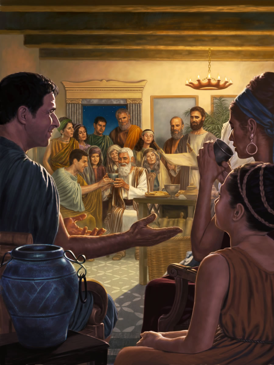 Àwùjọ àwọn Kristeni àkọ́kọ́bẹ̀rẹ̀ péjọ láti ṣe ìrántí ikú Kristi ọdọdọdún