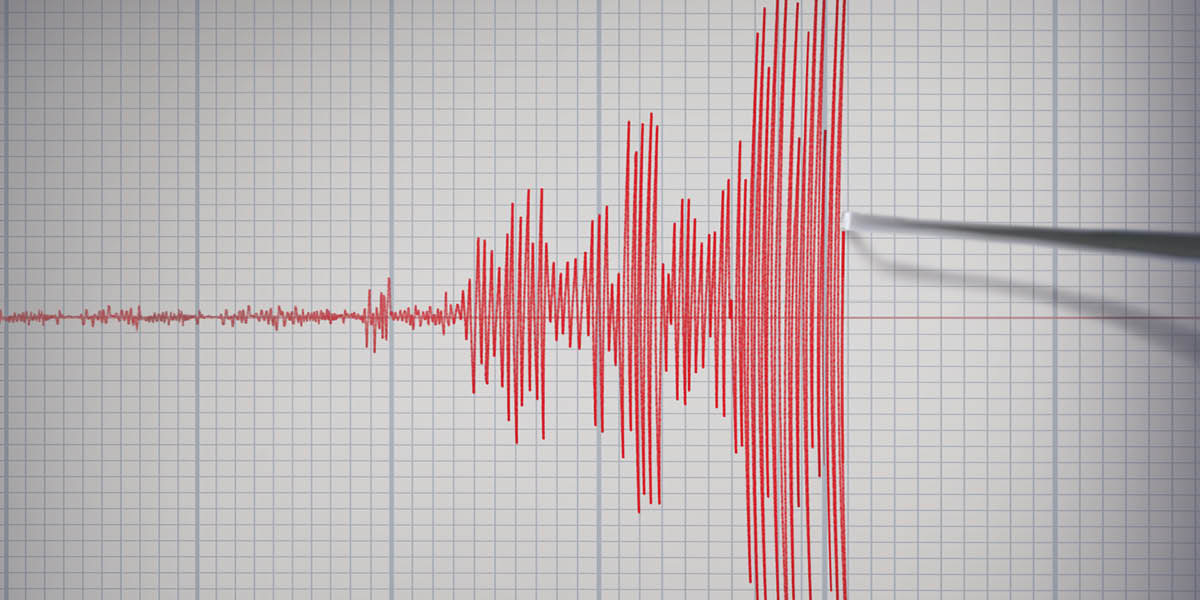 Ẹ̀rọ seismograph tí wọ́n fi ń díwọ̀n bí ìmìtìtì ilẹ̀ ṣe lágbára tó.