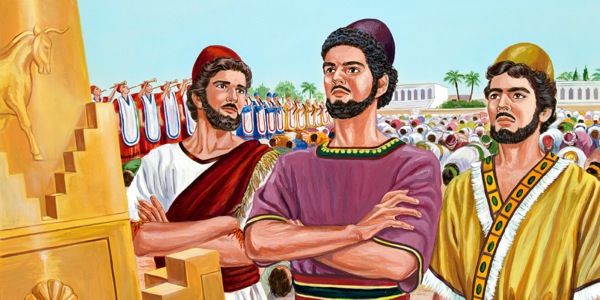 Ṣádírákì, Méṣákì àti Àbẹ́dínígò kò forí balẹ̀ fún èrè oníwúrà tí Ọba Nebukadinésárì gbé kalẹ̀