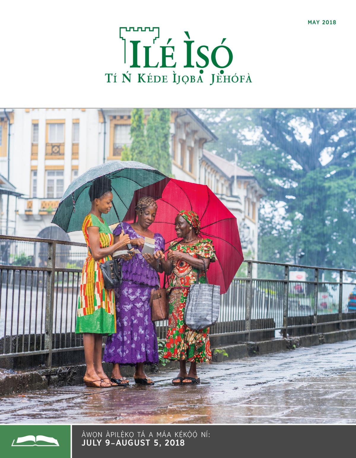 Ilé Ìṣọ́​—Ẹ̀dà Tó Wà fún Ìkẹ́kọ̀ọ́, May 2018