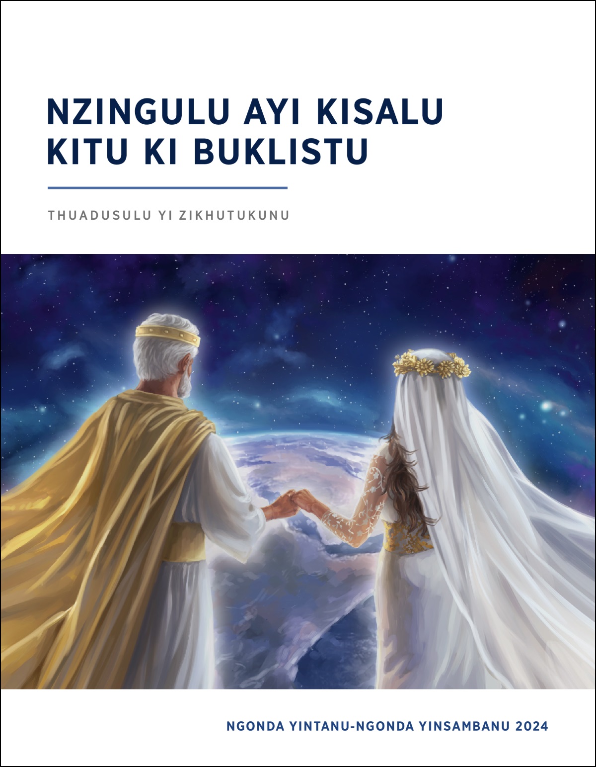 Yesu Klistu widi na nkietu wu dikuela, wumfuanikisa 144.000 di baklistu basolu.