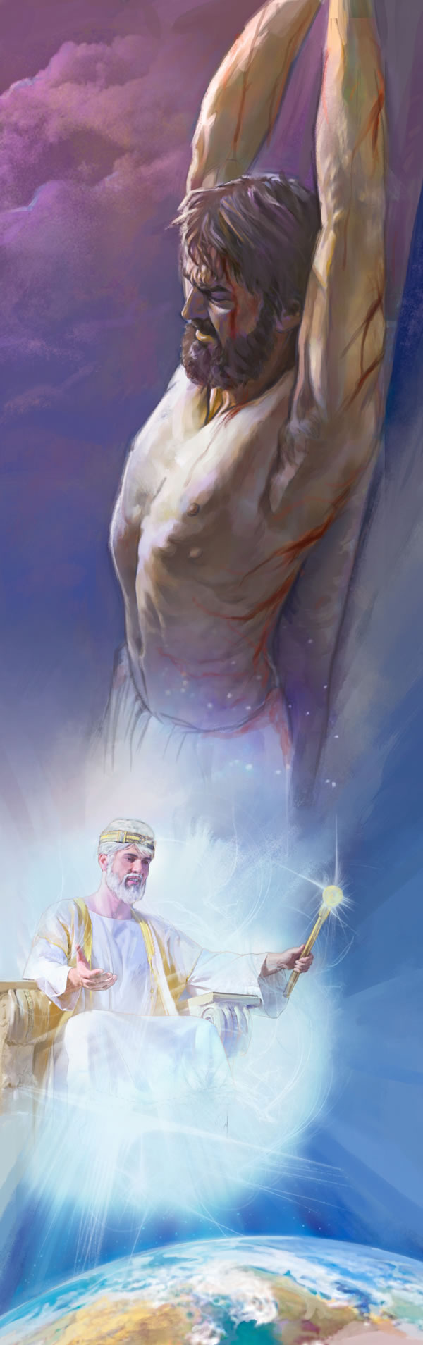 Ra cayati Jesús lu ti yaca ne bibani sti biaje maʼ cayuni mandar guibáʼ casi Rey