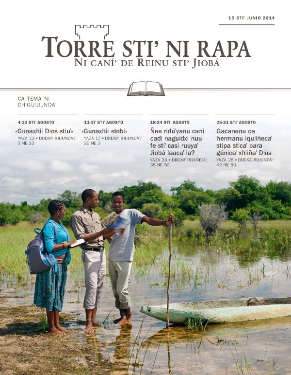 Primé yaza stiʼ Torre stiʼ ni rapa (revista ni chiguiuundaʼ), 15 stiʼ junio 2014