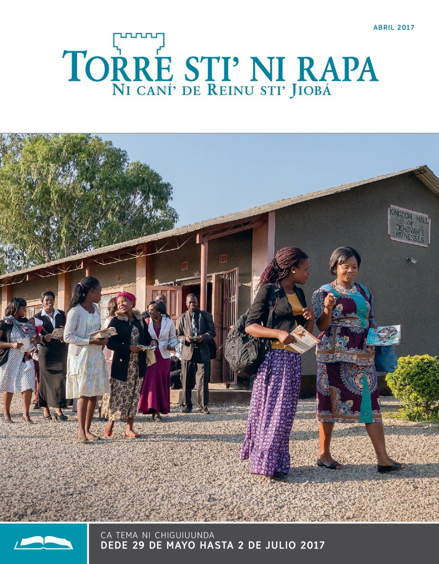 Torre stiʼ ni rapa (revista ni chiguiuunda), abril 2017
