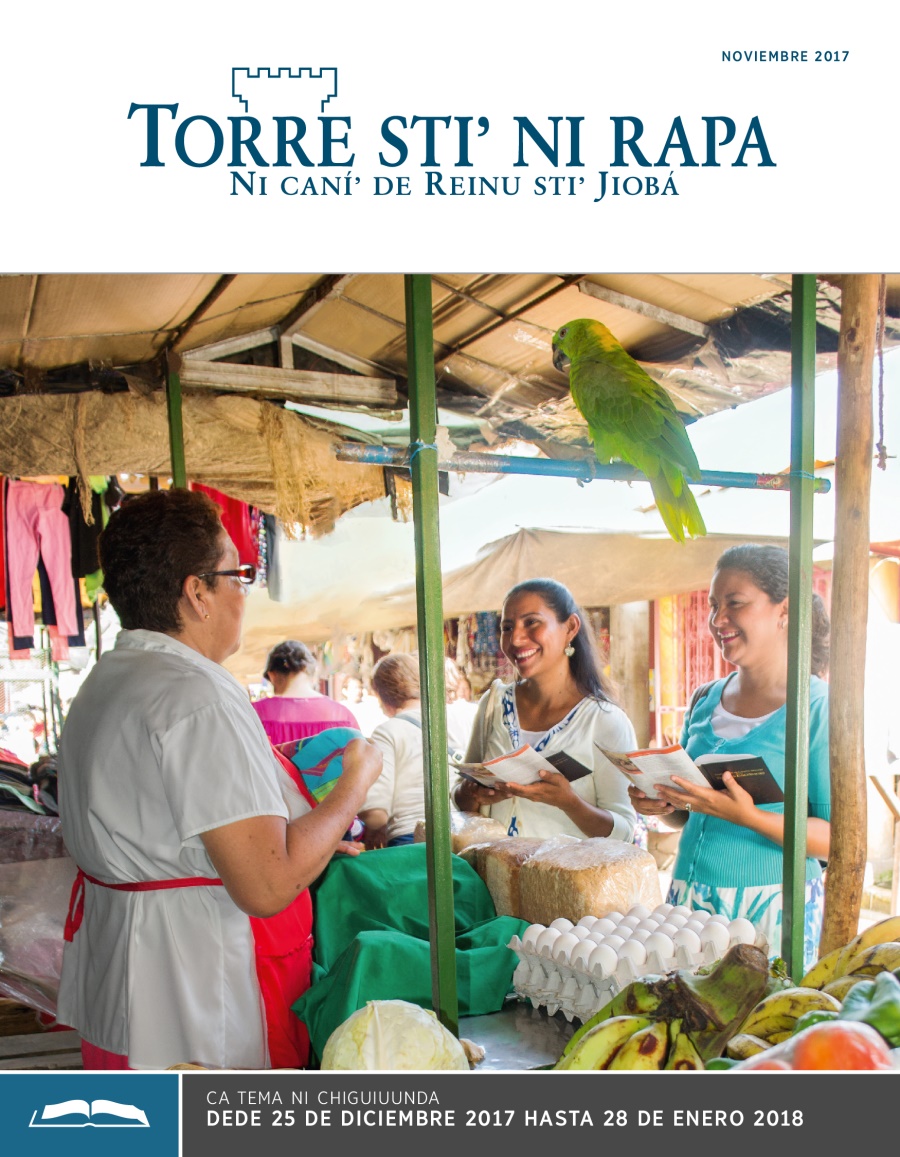 Torre stiʼ ni rapa (revista ni chiguiuunda), noviembre 2017