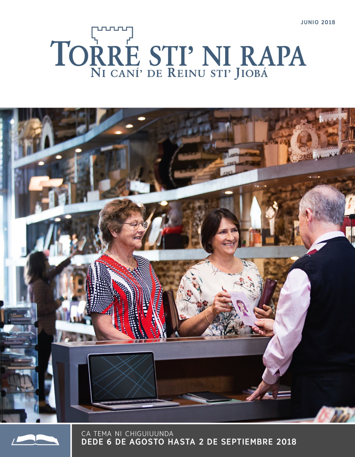 Torre stiʼ ni rapa (revista ni chiguiuunda), junio 2018