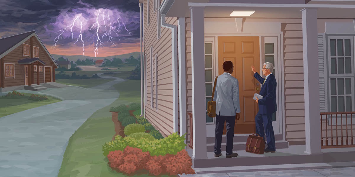 Cuxhidxináʼ chupa hermanu ti puertaʼ laga zedadxiña ti tormenta