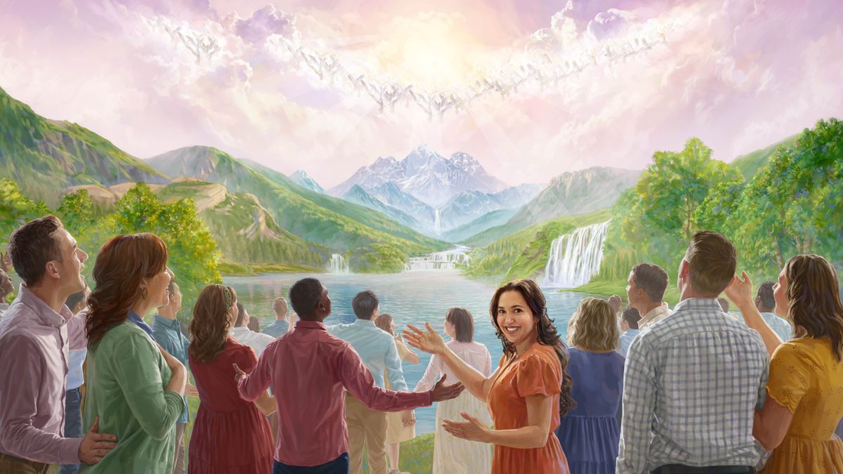 Nayecheʼ nuu ca ángel ne binni guidxilayú ni nuu ndaaniʼ Paraísu cusisácacaʼ Jehová.