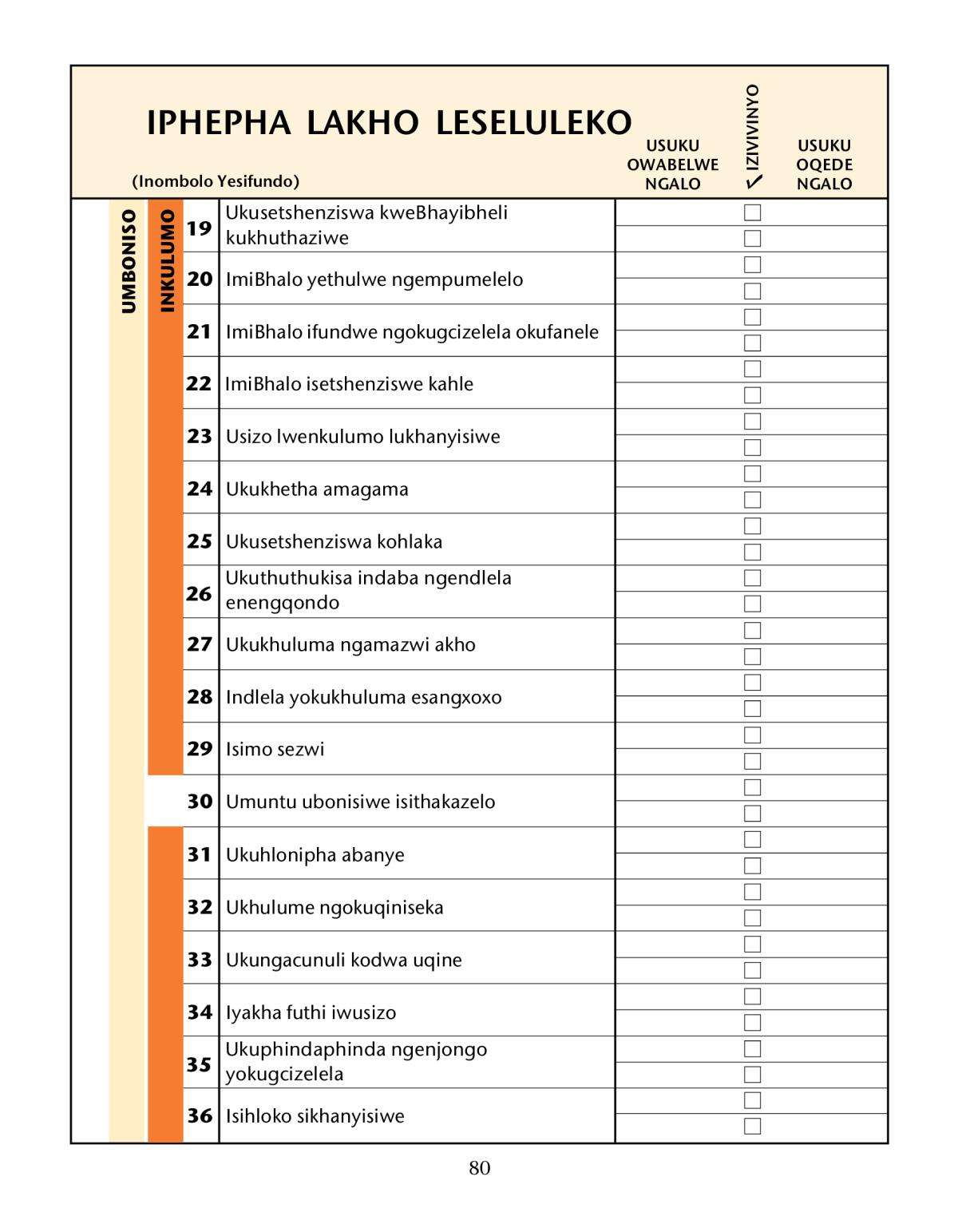 Isithombe ekhasini 80