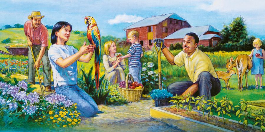 Abantu bajabulela ukuphila ePharadesi