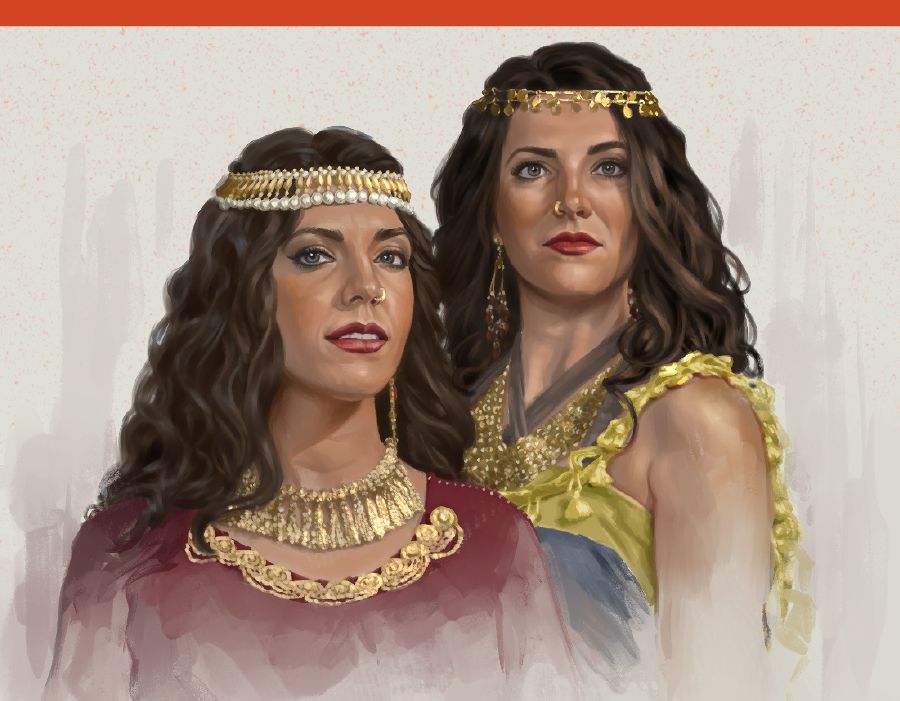 Abesifazane bandawonye abayizifebe, u-Ohola no-Oholiba