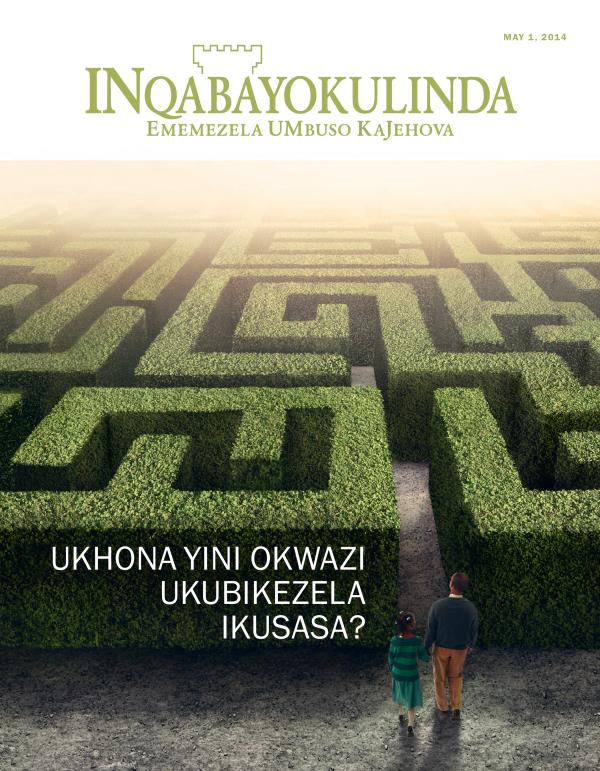 Cover of the Watchtower Magazine, May 2014 | Can Anyone See the Future?