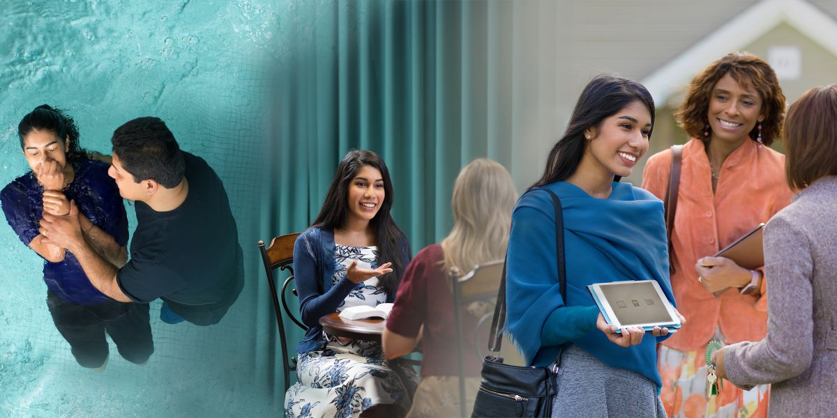 Owesifazane uyabhapathizwa, ubeka inkulumo ebandleni, ushumayela ensimini