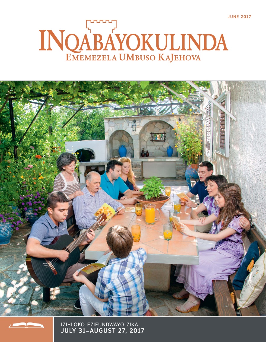 INqabayokulinda Efundwayo, June 2017